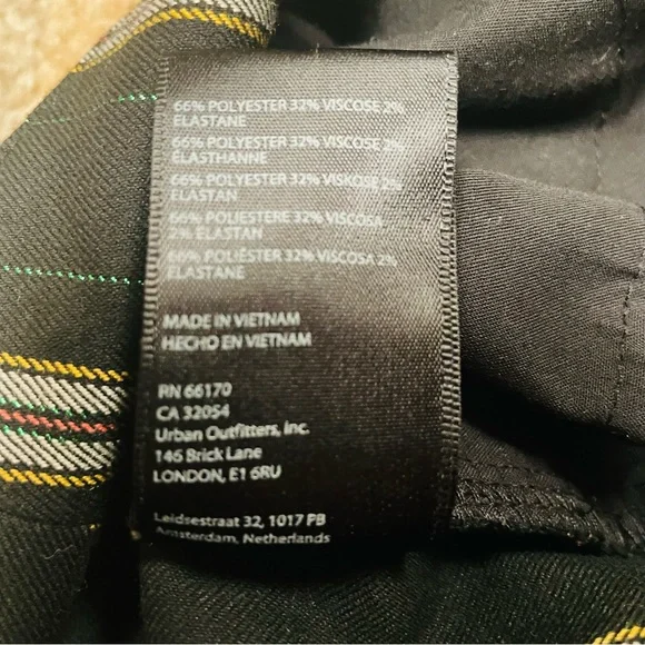 Urban Outfitters Y2K Marcella Striped Flare Trousers - Picture 12 of 13